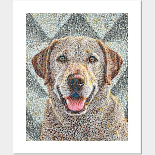 Dog Portrait - Labrador Posters and Art